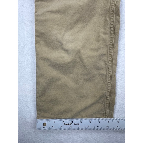 Carhartt Rugged Flex Relaxed Fit Canvas Work Pants Tan 36x34 BN2291-M - Picture 10 of 14